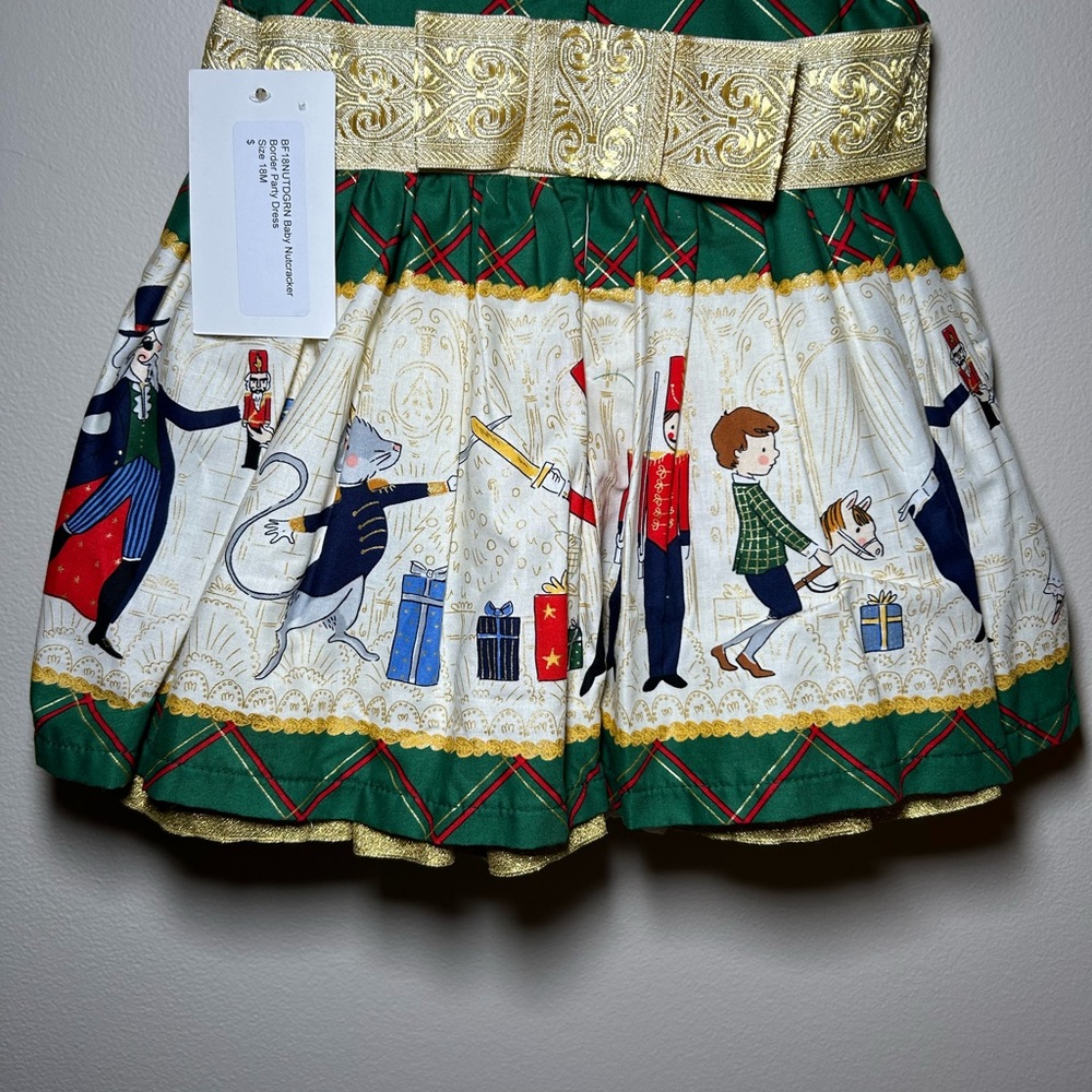 NWT Little Loaves and Fishes Baby Girl Christmas Nutcracker Dress Size 1… - Picture 5 of 7